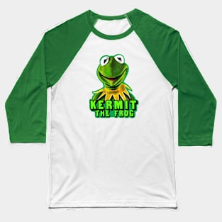 Fan Art- Kermit Illustration Baseball T-Shirt
